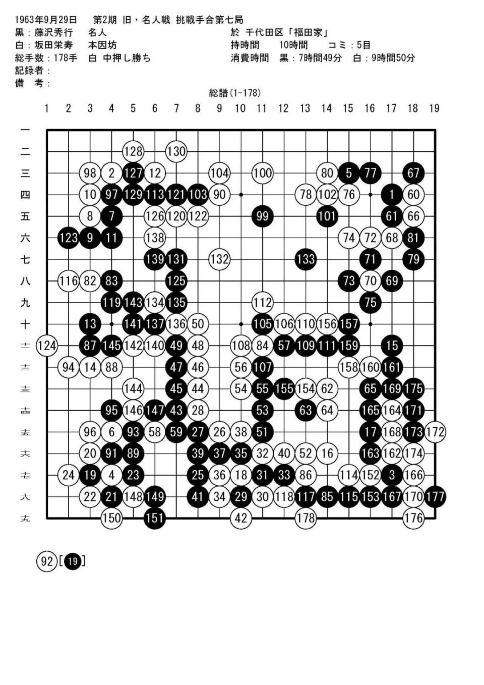 实战虽然实, 白中盘胜 实战虽然实, 白中盘胜